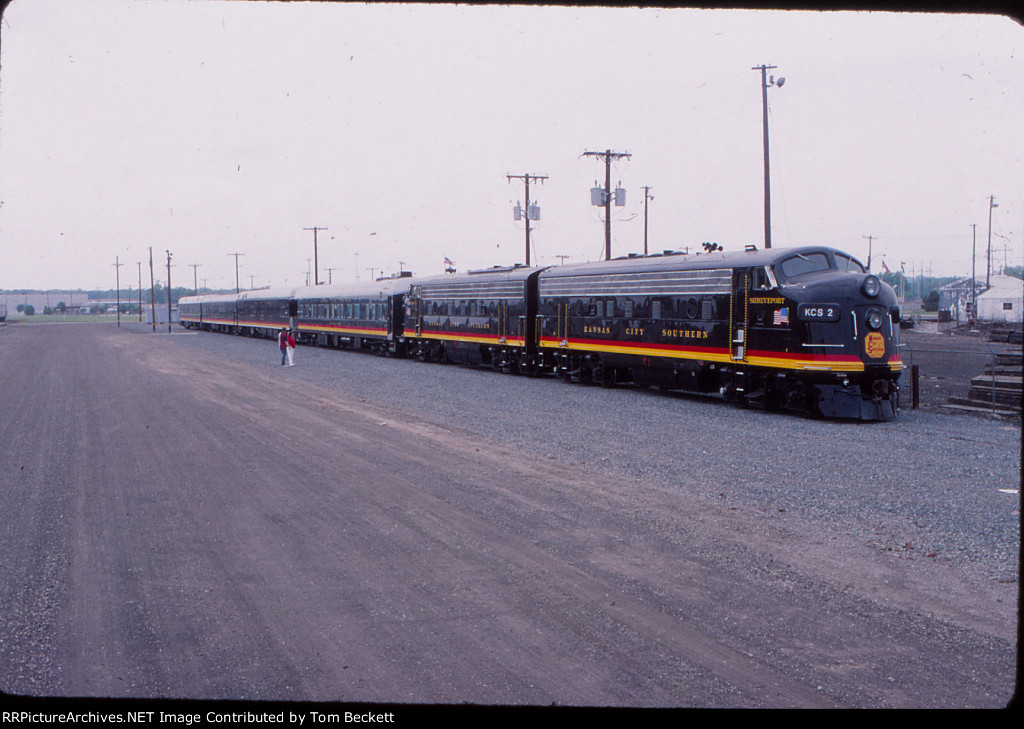 KCS office car train